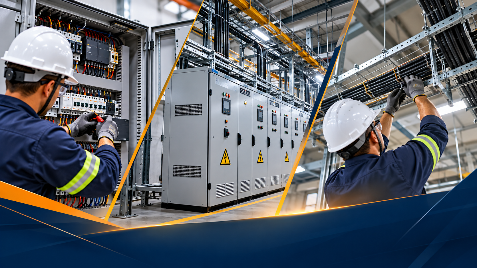 manutenção elétrica industrial em destaque